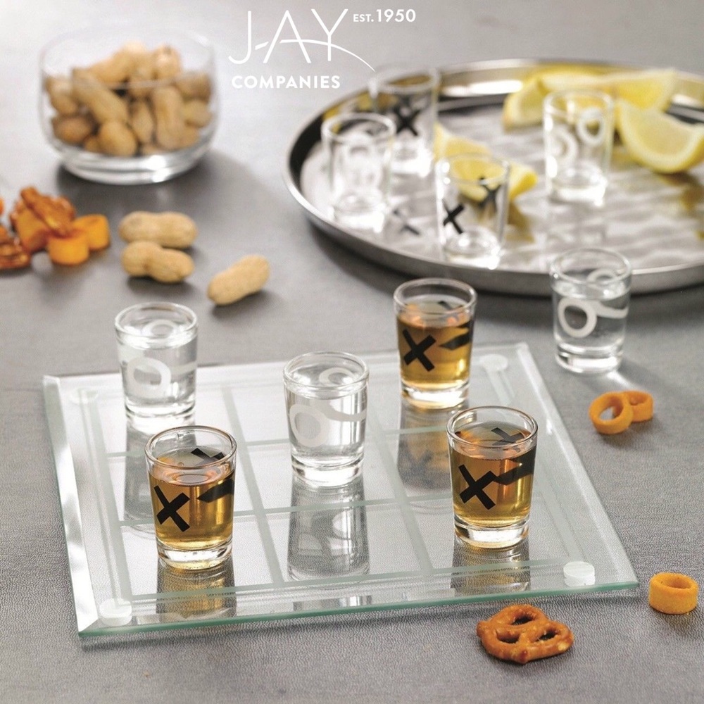 The Jay Companies Tic Tac Toe Drinking Game